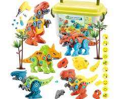 Dinozaurų konstruktorius Bisky, 4 vnt.