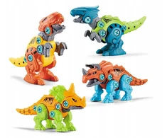 Dinozaurų konstruktorius Bisky, 4 vnt.