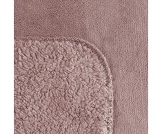 Dvipusė PREMIUM lovatiesė–pledas 70x160 cm, rožinė