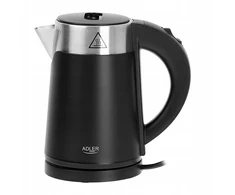 Elektrinis virdulys ADLER, 0,6 l, juodas