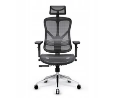 Ergonominė biuro kėdė DIABLO V-BASIC juoda-pilka