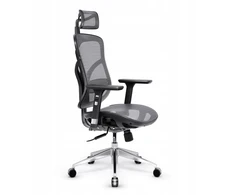 Ergonominė biuro kėdė DIABLO V-BASIC juoda-pilka