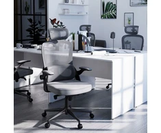Ergonominė biuro kėdė DIABLO V-Light pilka