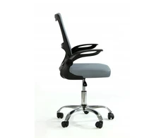 Ergonominė biuro kėdė Sesto Senso V8, pilka, su juosmens atrama