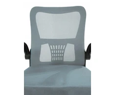 Ergonominė biuro kėdė Sesto Senso V8, pilka, su juosmens atrama