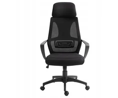 Ergonominė biuro kėdė su galvos ir juosmens atrama