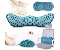 Ergonominė ortopedinė juosmens pagalvė automobiliui, Memory Foam