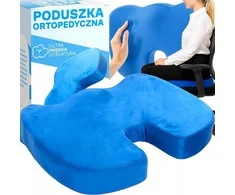Ergonominė ortopedinė sėdėjimo pagalvė kėdei ir automobiliui