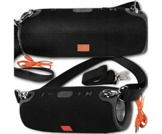 Galinga belaidė „Bluetooth“ kolonėlė su bosu, FM radiju ir dirželiu