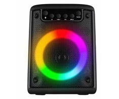 Galinga nešiojama belaidė „Bluetooth“ kolonėlė 500 W su FM radiju, USB, SD ir LED