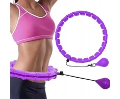 Hula lankas Bedee, 36,5 cm, violetinis