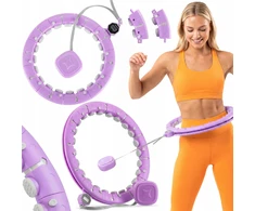 Hula lankas Gymtek, 90 cm, violetinis