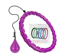 Hula lankas su svarmeniu Bedee, violetinis