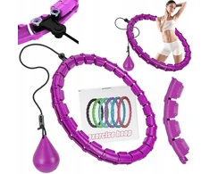 Hula lankas su svarmeniu Bedee, violetinis