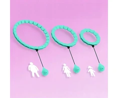 Hula lankas Xtech, 50 cm, mėlynas