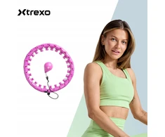 Hula lankas Xtrexo, 100 cm, violetinis