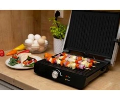 IDEAL kontaktinis elektrinis grilis 2200 W – sulankstomas, XXL dydžio