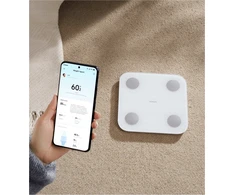 Išmaniosios analitinės svarstyklės Xiaomi Mi Body Composition Scale S400, auksinės