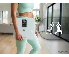 Išmaniosios elektroninės svarstyklės ALPHA, iki 180 kg