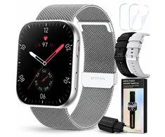 Išmanusis laikrodis Nexano, 1,93″ AMOLED, auksinis