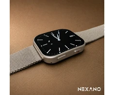 Išmanusis laikrodis Nexano, 1,93″ AMOLED, auksinis