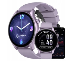 Išmanusis laikrodis Zeblaze Btalk 3 Plus, violetinis