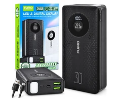 Išorinė baterija FUMO, 30 000 mAh