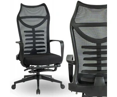 Juoda ergonominė biuro kėdė ACTON