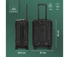 Kelioninis Rankinis lagaminas Kadva Roca, 41 l