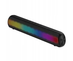 Kompiuterinė „Soundbar“ kolonėlė nešiojamam kompiuteriui su USB ir LED apšvietimu