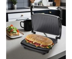 Kontaktinis elektrinis grilis PANINI 1600 W – galingas sumuštinių keptuvas