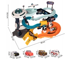 Kosminė automobilių trasa MalPlay, 4 automobiliai