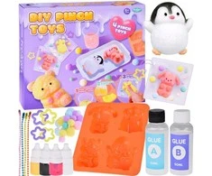 Kūrybinis rinkinys „Do it yourself“ – ANIMALS SLIME 3D kaladėlės