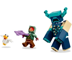 LEGO Minecraft susitikimo su sargu konstruktorius, 238 dalių