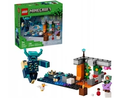 LEGO Minecraft susitikimo su sargu konstruktorius, 238 dalių
