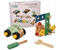 Medinis konstruktorius Adam Toys, 40 vnt.