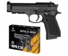 Metalinis žaislinis pistoletas Combat, juodas