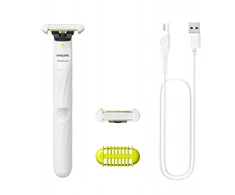 Barzdaskutė Moteriškas skustuvas Philips OneBlade Intimate, 2 peiliukai