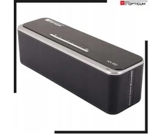 Nešiojama belaidė „Bluetooth“ kolonėlė AX20 10 W su stipriu bosu, juoda