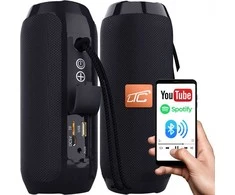 Nešiojama belaidė „Bluetooth“ kolonėlė „Boombox“ su USB, SD ir AUX