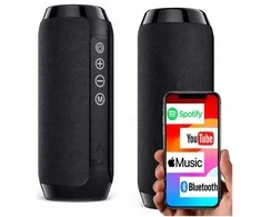 Nešiojama belaidė „Bluetooth“ kolonėlė su FM radiju, USB, SD ir AUX