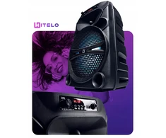 Nešiojamoji „Bluetooth“ kolonėlė PartyTech Monster BT, juoda