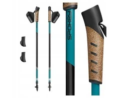 Nordic Walking teleskopinės reguliuojamos lazdos, 105–135 cm