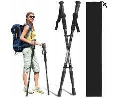 Nordic Walking / Trekking teleskopinės reguliuojamos lazdos vaikščiojimui