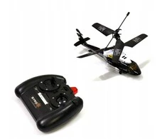 Nuotoliniu būdu valdomas sraigtasparnis BlackHawk HK-4 su giroskopu