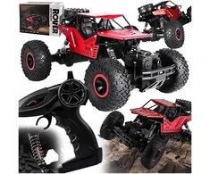 Nuotoliniu būdu valdomas visureigis 2Kids Toys, 1:16, 4x4, raudonas