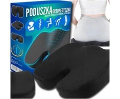 Ortopedinė juosmens pagalvė kėdei ir automobilio sėdynei