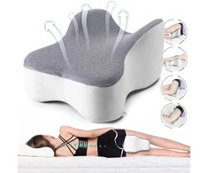 Ortopedinė pagalvė miegui tarp kelių ir po kojomis iš Memory Foam