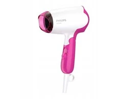 Philips 1400 W sulankstomas plaukų džiovintuvas – kompaktiškas ir kelionėms paruoštas.