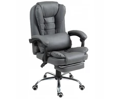 Pilka ergonominė biuro kėdė GIOSEDIO su pakoju